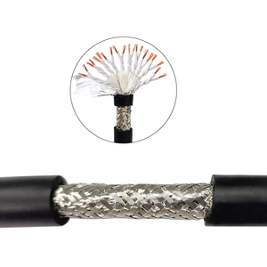 Multicore Flexible Shielded Twisted Pair Cable 0.15/ 0.2/ 0.3/0.5mm Encoder <b>Copper</b> Signal Control <b>Wire</b> Control Cable Electric Wi - Product Image 3