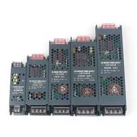 Alimentation de Module Led Ultra mince de type Smps Dc 12v 24v 60w 100w 200w 300w 400w à tension constante
