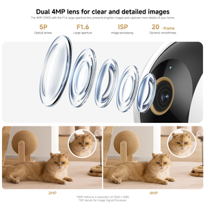 Ban Đầu Cho Xiaomi Thông Minh Máy Ảnh C500 Kép 4MP Ultra-HD Kép Wi-Fi 6 Bt5.3 Ai-Liên kết Điều Khiển Bằng Giọng Nói Phát Hiện Thông Minh Màn Hình - Product Image 4