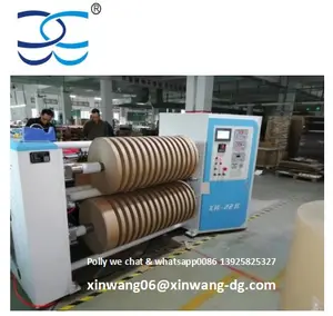 Corrugated paper Jumbo roll slitting rewinding machine