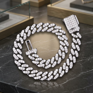 กำไลข้อมือ AMBER JEWELS รุ่น 092 Elite เงินสเตอร์ลิง ประดับเพชรแล็บโกรว์ ทรงบริลเลียนท์คัท รับรองโดย IGI ของขวัญสุดหรูสำหรับทุกเพศ - Product Image 3
