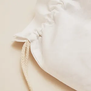 Feifei bolsa de cordão personalizada, algodão para bolsas de luxo