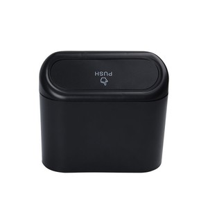Vente en gros : Boîte de rangement et poubelle 1L pour intérieur de voiture, mini-bac à poussette avec clip de fixation pour porte ou siège, accessoire automobile - Product Image 1