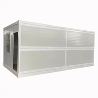 Maison préfabriquée pliable économique en conteneur de 40 pieds, maison modulaire pliable en conteneur de 20 pieds, maison conteneur pliable