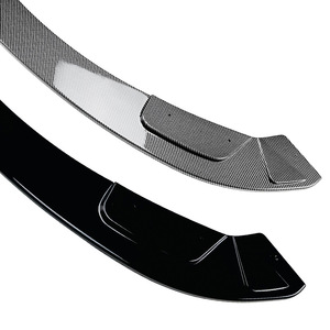 Bmw Front Bumper Lip Splitter Canards <b>Corner</b> <b>Protectors</b> F80 F81 F82 F83 Abs Piano Black Carbon Fiber Texture - Product Image 3