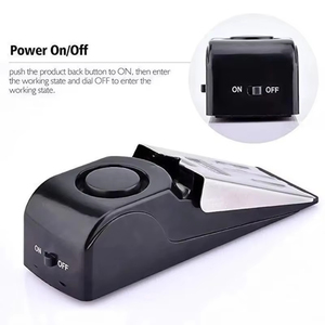 <b>Smart</b> Home Items Upgraded Portable Door <b>Lock</b> and Door Stop Alarm Double Anti-Theft Door Kit - Product Image 2