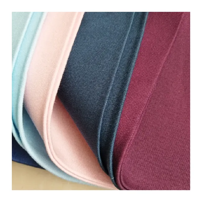 Latest cloth made new wholesale custom soft colorful twill fabric cotton