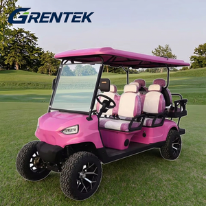 Carrito de Golf Eléctrico con Motor de 3500W Certificado por la CE, 6 Asientos, Personalizado, Todoterreno, con Autonomía de 70-90 km para Uso No Público - Product Image 1