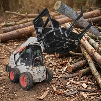 Maquinaria Forestal, Procesador de Leña, Rajadora de Troncos, Procesador de Leña para Minicargadora