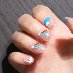 Fabricante de <span class=keywords><strong>uñas</strong></span> bonitas para niñas, <span class=keywords><strong>uñas</strong></span> postizas cuadradas artificiales acrílicas <span class=keywords><strong>cortas</strong></span> con diseño de <span class=keywords><strong>uñas</strong></span> postizas para niñas de 10 años - Product Image 4