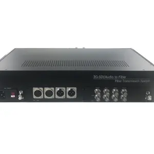 4 Kanäle Video konverter SDI optischer Transceiver 3g SDI zu Glasfaser Extender SDI Glasfaser Multiplex