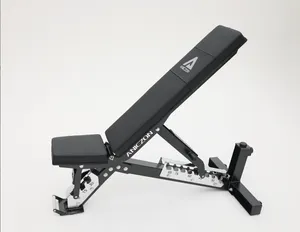 Nouveau design Machine de force de haute qualité équipement de gymnastique entraînement poids salle de sport banc réglable