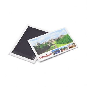 Manufactory Wholesale Custom Photo Souvenir Tin Low Moq Personalized Scenery Metal Tinplate <b>Fridge</b> Magnets - Product Image 3