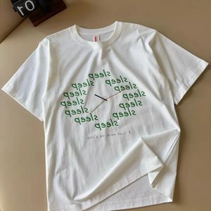 Nuove T-shirt Hip-hop da Uomo di Alta Qualità 2025, Vendita Calda, T-shirt a Maniche Corte da Uomo di Buona Qualità, Stile Oversize, Vendita all'Ingrosso dalla Fabbrica - Product Image 2