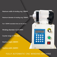 Máquina De Enrolamento De Programação Automática CNC 220V Máquina De Enrolamento De Reparação De Motor De Alto Torque Máquina De Enrolamento De Regulação De Velocidade