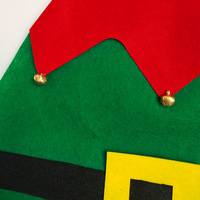Accessoires de costume de fée de Noël colorés avec chapeau et tablier de cuisine pour fête de famille - Vente en gros usine