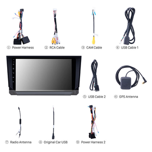 Radio de Coche Android 13 2 Din con Pantalla de 9'' y GPS para Seat Ibiza 2017~2020, Reproductor Multimedia con 4G WIFI, Carplay y Android Auto - Product Image 2