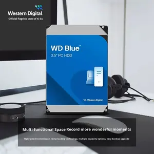 Disque dur mécanique interne SATA de 4 To pour ordinateur de bureau, disque bleu - Product Image 5