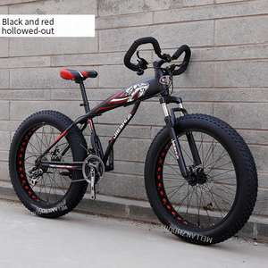 Vélo de montagne à pneus larges de 26 <span class=keywords><strong>pouces</strong></span>, cadre en acier à haute teneur en carbone, cadre rigide, <span class=keywords><strong>24</strong></span> vitesses, freins à disque doubles, adultes, cross-country/downhill - Product Image 6