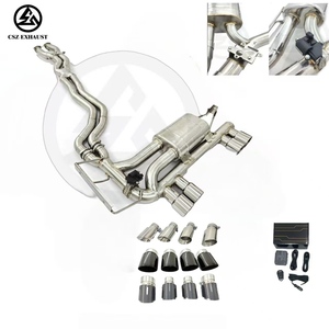 Sistema de <span class=keywords><strong>Escape</strong></span> Valvetronic con Control Remoto para BMW <span class=keywords><strong>E46</strong></span> <span class=keywords><strong>M3</strong></span> CSZ, Silenciador de Alto Rendimiento - Product Image 2