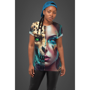 T-shirt da donna Lady for Jaguar dal design elegante e generale per donne attente alla moda - Product Image 1