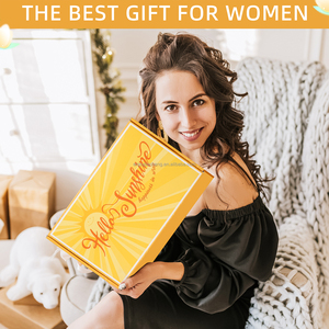 Nuovo Prodotto <span class=keywords><strong>2026</strong></span>: Set Regalo Spa a Tema Girasole per Donne, Cesto Regalo per Mamma con Set di Candele Profumate - Product Image 6