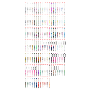 热卖2024个性化圆珠笔DIY钢笔制造商圆珠笔添加顶部粉色闪光串珠塑料珠笔 - Product Image 5