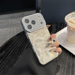 Funda para Teléfono Móvil con Lente Brillante y Marco Grande, Estilo Foil, para 17 16 15 14 13 Pro Max, Carcasa Protectora Rígida de Acrílico a Prueba de Golpes - Product Image 6