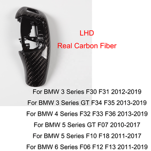 Echt-Carbon Automatik Sportwagenschaltknauf für BMW F30 F31 F32 F33 F34 F36 F07 F10 F11 F06 F12 F14 - Product Image 6
