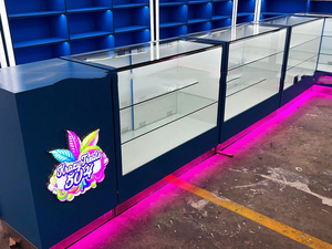 Meilleur vendeur original, présentoir à fumée, fournitures pour magasins de tabac, présentoir de comptoir pour dispensaire de tabac, vitrine - Product Image 2