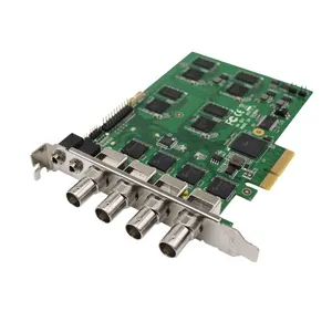 4チャンネル3G-SDIビデオキャプチャカード1080P60 PCIE H264 SDKサポートビデオストリーミングゲームキャプチャー