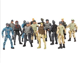 Tùy Chỉnh 14-Gói Quân Đội Người Đàn Ông <span class=keywords><strong>Swat</strong></span> Đội Người Lính Hành Động Con Số Với Vũ Khí Quân Đội Phụ Kiện Cho Trẻ Em Trai Và Cô Gái - Product Image 1