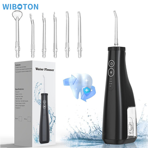 Hydropulseur <span class=keywords><strong>dentaire</strong></span> portable <span class=keywords><strong>rechargeable</strong></span>, réservoir de 300 ml, étanche IPX7, irrigateur buccal <span class=keywords><strong>sans</strong></span> <span class=keywords><strong>fil</strong></span> USB-C, nettoyeur de dents à <span class=keywords><strong>jet</strong></span> d'eau - Product Image 3