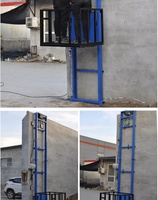 Ascenseur électrique pour marchandises, capacité 2-10m, 500kg