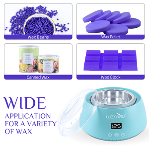 Waxkiss 500ml 왁싱 냄비 히터 키트 제모 제모 전기 왁스 히터 여성과 남성 제모 - Product Image 5