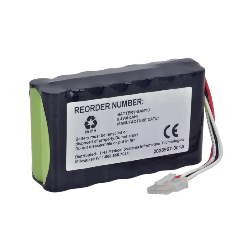 Oplaadbare Batterij Vitale Functies Monitor Batterij Voor Ge Dash 2500 Ni-Mh Batterij Oplaadbare Medische Apparatuur Apparaat Bateria