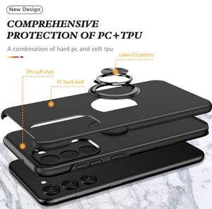Gscase 360 Xoay Vòng Đứng Điện Thoại Bìa Đối Với iPhone 16 15 Pro Max Đối Với Samsung S25 S24 Siêu A16 Xe Từ Khung - Product Image 4