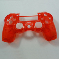 Coque de protection transparente pour la face avant de la manette PS4, coque de remplacement pour la manette PS4
