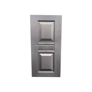 <span class=keywords><strong>Peau</strong></span> de porte en acier Métal 4 panneaux Panneau de porte de garage <span class=keywords><strong>Double</strong></span> Portes Designs Bobine d'acier - Product Image 4