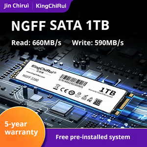 قرص تخزين داخلي SSD بتقنية NGFF M.2 SATA، يعمل في درجات حرارة واسعة، سعات 128 جيجابايت/256 جيجابايت/512 جيجابايت/1 تيرابايت، مناسب لأجهزة الكمبيوتر المحمولة والمكتبية - Product Image 5