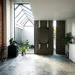 Sistema de Ventilación con Recuperación de Calor (HRV) BSK Ventilation NOTUS Slim, Flujo de Aire de 400 m³/h, 230 V, R-410A, Certificado CE, Ahorro de Energía - Product Image 1