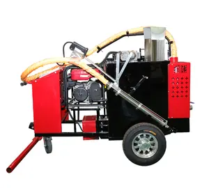 Máquina de llenado de reparación de grietas de asfalto 100l máquina de sellado de llenado de grietas de carreteras de asfalto para pavimentación