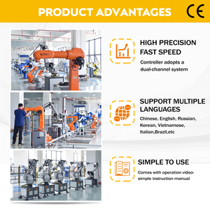 <span class=keywords><strong>Ingénieur</strong></span> aidant le bras de robot 6 axes soudage au laser découpe laser travail des métaux traitement de l'aluminium 3000w - Product Image 3