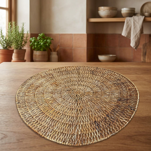 ตะกร้าใส่ของตกแต่งผนังบาหลี ถาดใบตอง - Product Image 2
