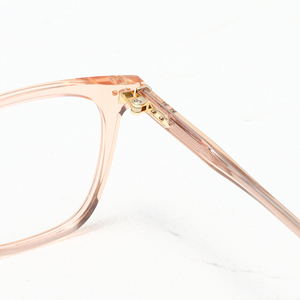 Monturas de gafas rectangulares transparentes con montura completa, color sólido, anti-UV, ligeras, para adultos, uso diario, unisex - Product Image 2