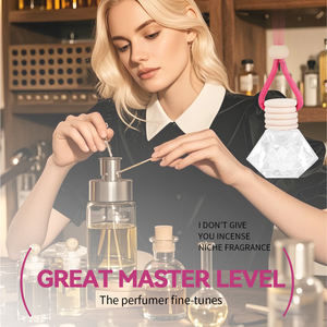 Diffuseur d'air de luxe pour la maison, la salle de bain et la voiture, avec logo personnalisé, 4 parfums, senteurs de parfum, longue durée, suspendu - Product Image 5