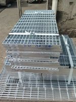 Grille de drainage de sol galvanisée pour plateforme industrielle