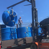 Paquete de Microductos Cuadrados de HDPE de 7 Vías a Precio de Fábrica, Certificación ISO, Material Virgen de 20/16 mm, Cable de Fibra Óptica Flexible y Ecológico