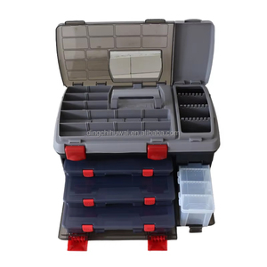 <span class=keywords><strong>Caja</strong></span> de Pesca de Plástico Multifuncional Personalizada Dingchi <span class=keywords><strong>para</strong></span> Almacenamiento al Aire Libre de Aparejos, Cebo y <span class=keywords><strong>Señuelos</strong></span> - Product Image 2