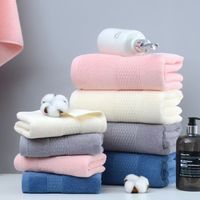 Serviettes de bain de luxe en coton de qualité personnalisée, bon marché, ensembles de serviettes de bain douces et super absorbantes avec boîte cadeau